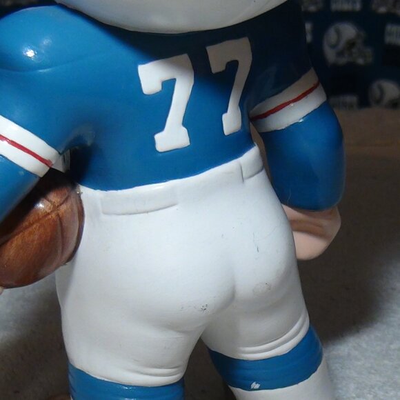 NFL Vintage 70's Dallas Cowboys Ceramic Figure 11" In-graved, Atlantic Mold 1/73 - Picture 12 of 16